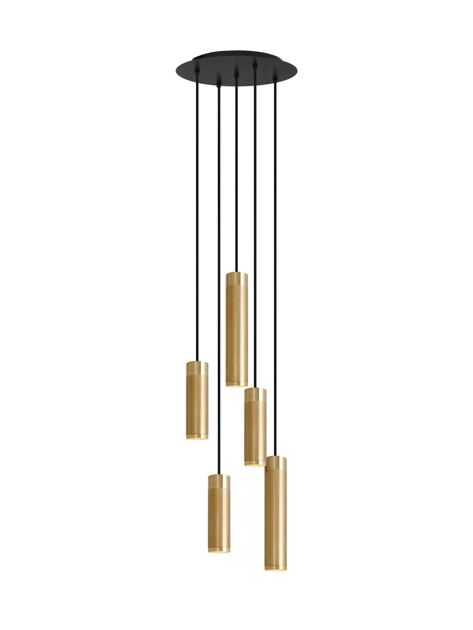 Patrone Cluster 5 Pendel Messing • Thorup Copenhagen - Copenhagenhomedesign