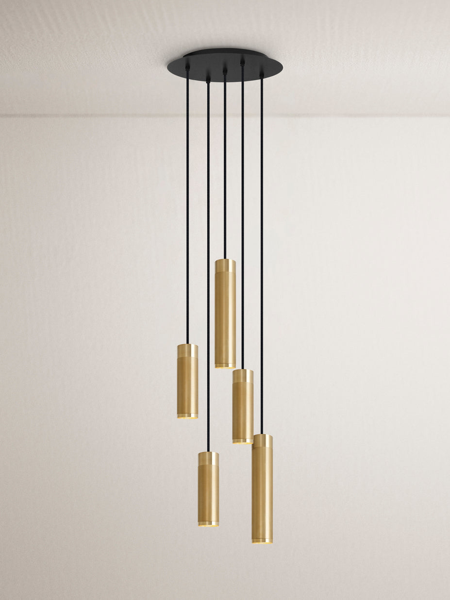 Patrone Cluster 5 Pendel Messing • Thorup Copenhagen - Copenhagenhomedesign