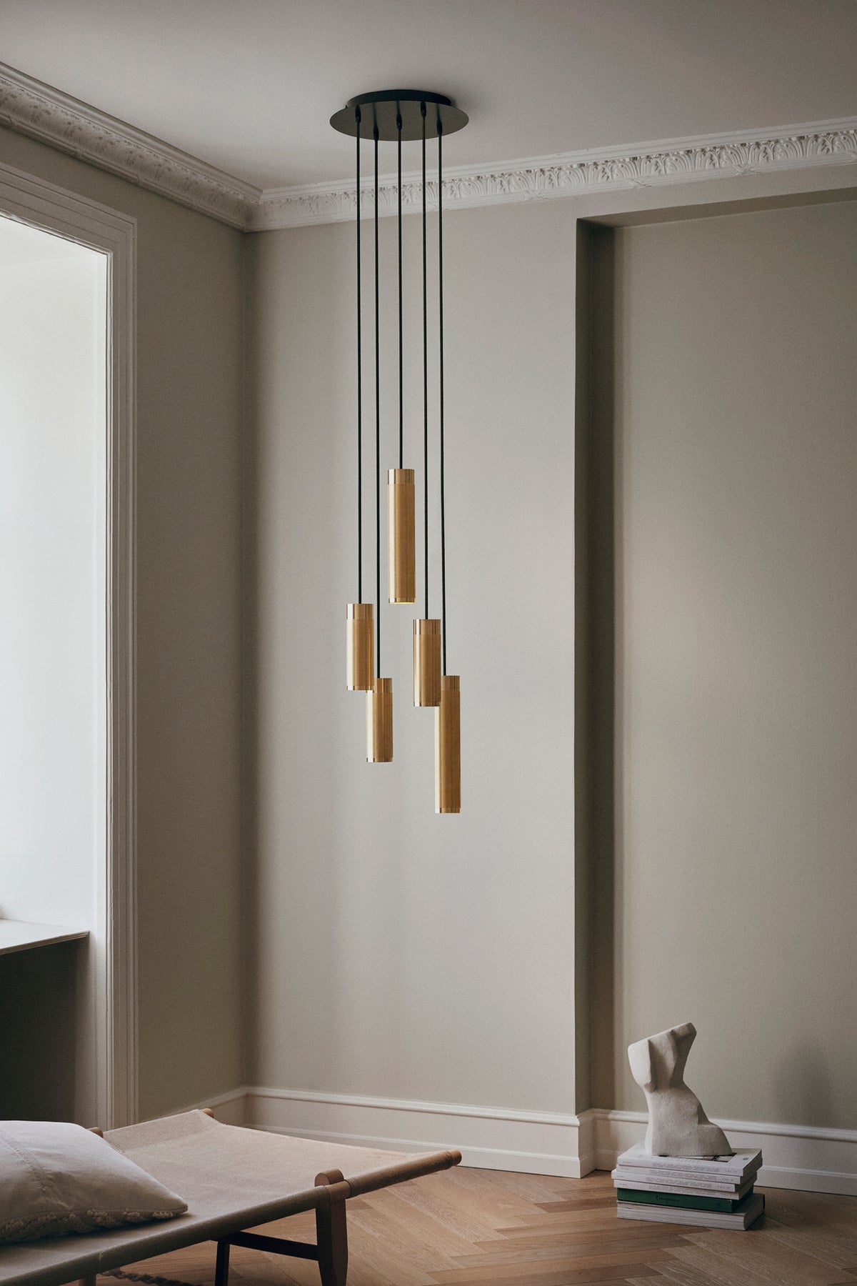 Patrone Cluster 5 Pendel Messing • Thorup Copenhagen - Copenhagenhomedesign