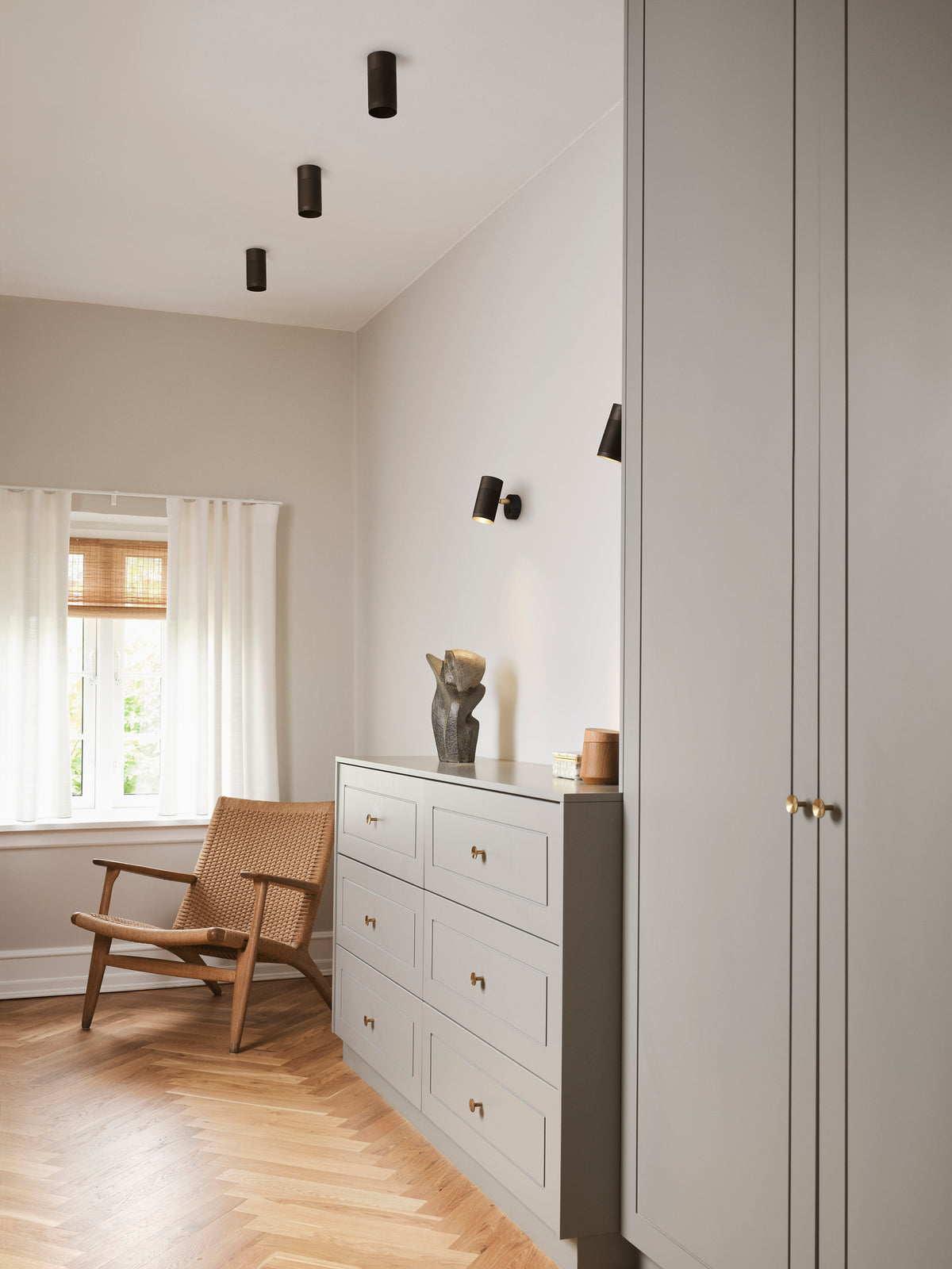 Patrone væglampe small, bruneret messing • Thorup Copenhagen - Copenhagenhomedesign