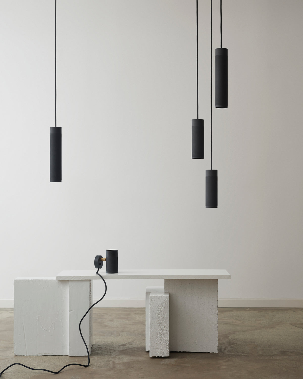 Patrone Cluster 3 Pendel Sort Bruneret Messing • Thorup Copenhagen - Copenhagenhomedesign