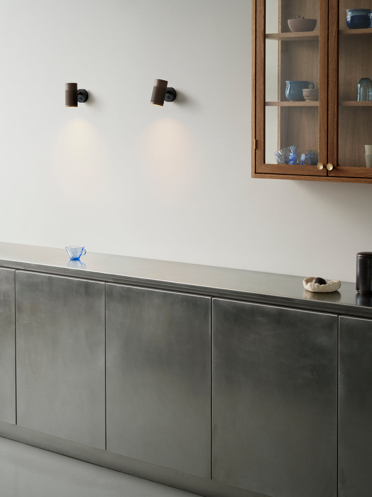 Patrone væglampe small, bruneret messing • Thorup Copenhagen - Copenhagenhomedesign