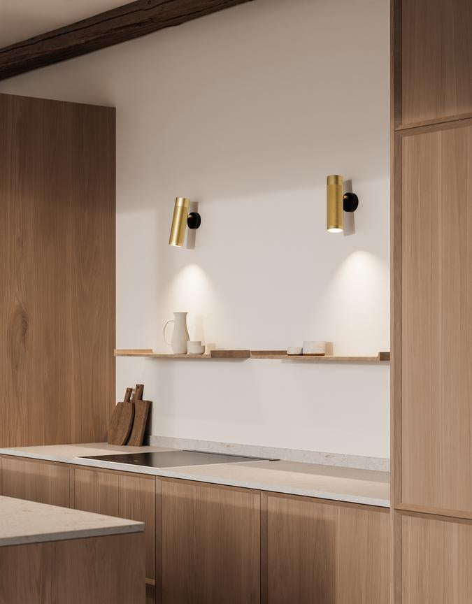Patrone væglampe, messing • Thorup Copenhagen - Copenhagenhomedesign