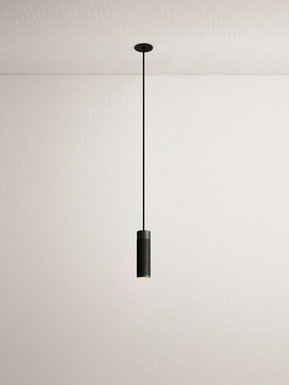 Patrone Pendel Sort Bruneret Messing • Thorup Copenhagen - Copenhagenhomedesign