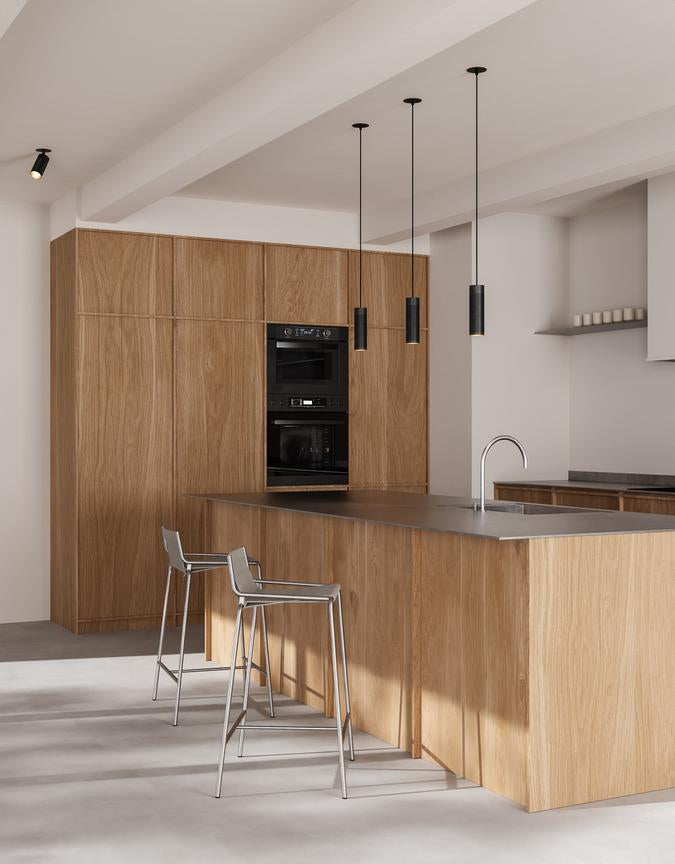 Patrone loftspot med dækplade - clip fit, sortbruneret messing • Thorup Copenhagen - Copenhagenhomedesign