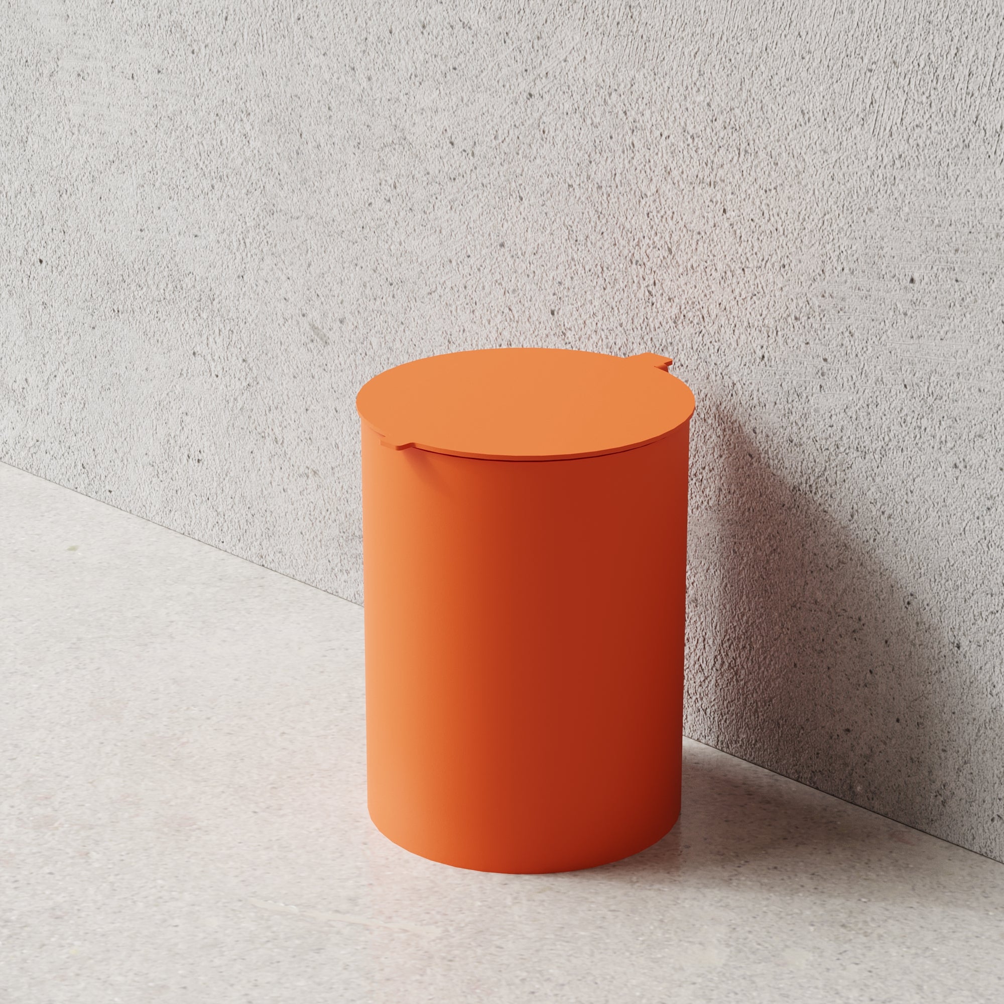 Toiletspand, orange • NICHBA