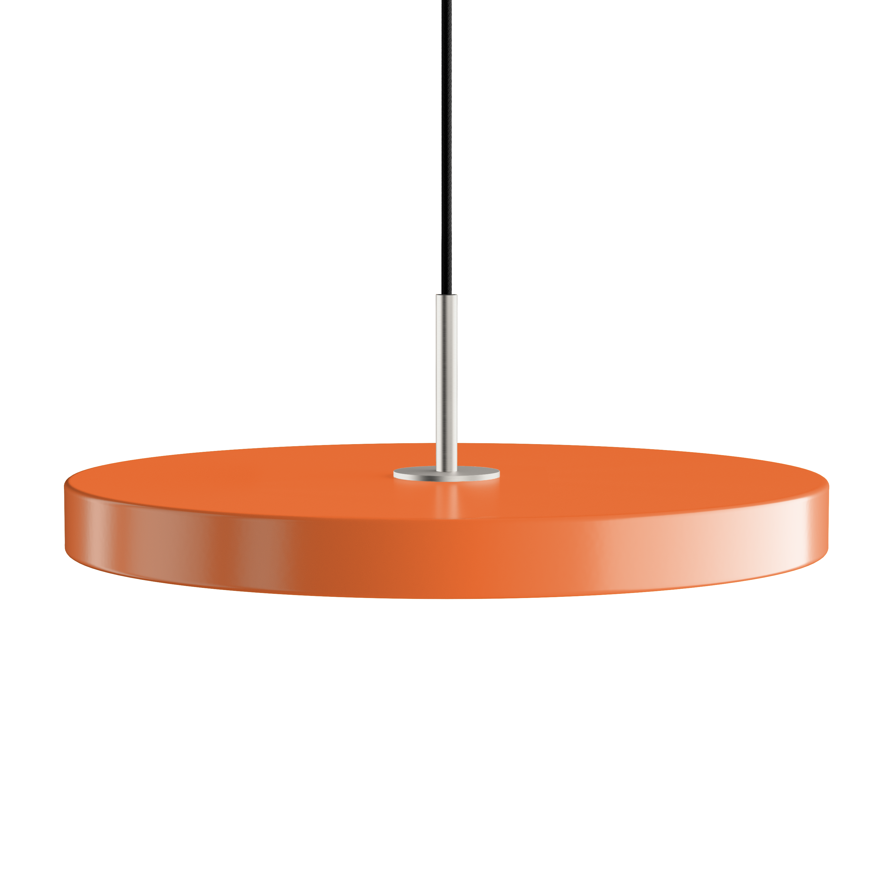 Asteria pendel, orange og stål • UMAGE