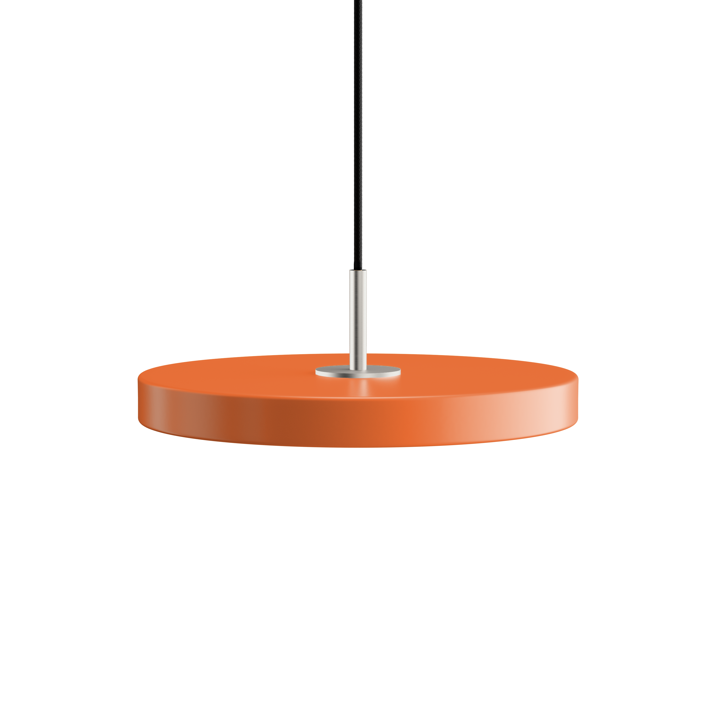 Asteria pendel, orange og stål • UMAGE