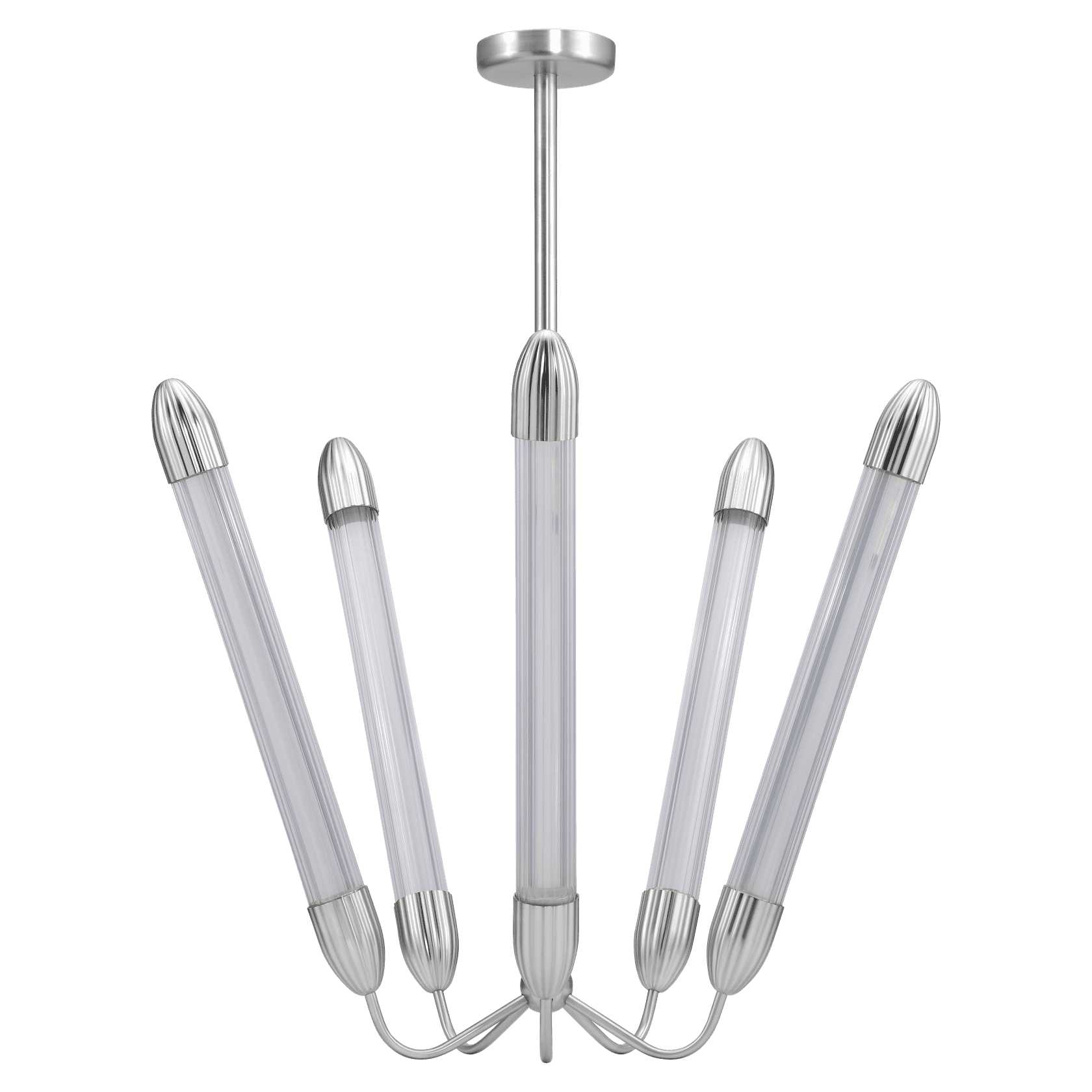 Lemon Squeeze lysekrone, poleret stål • UMAGE