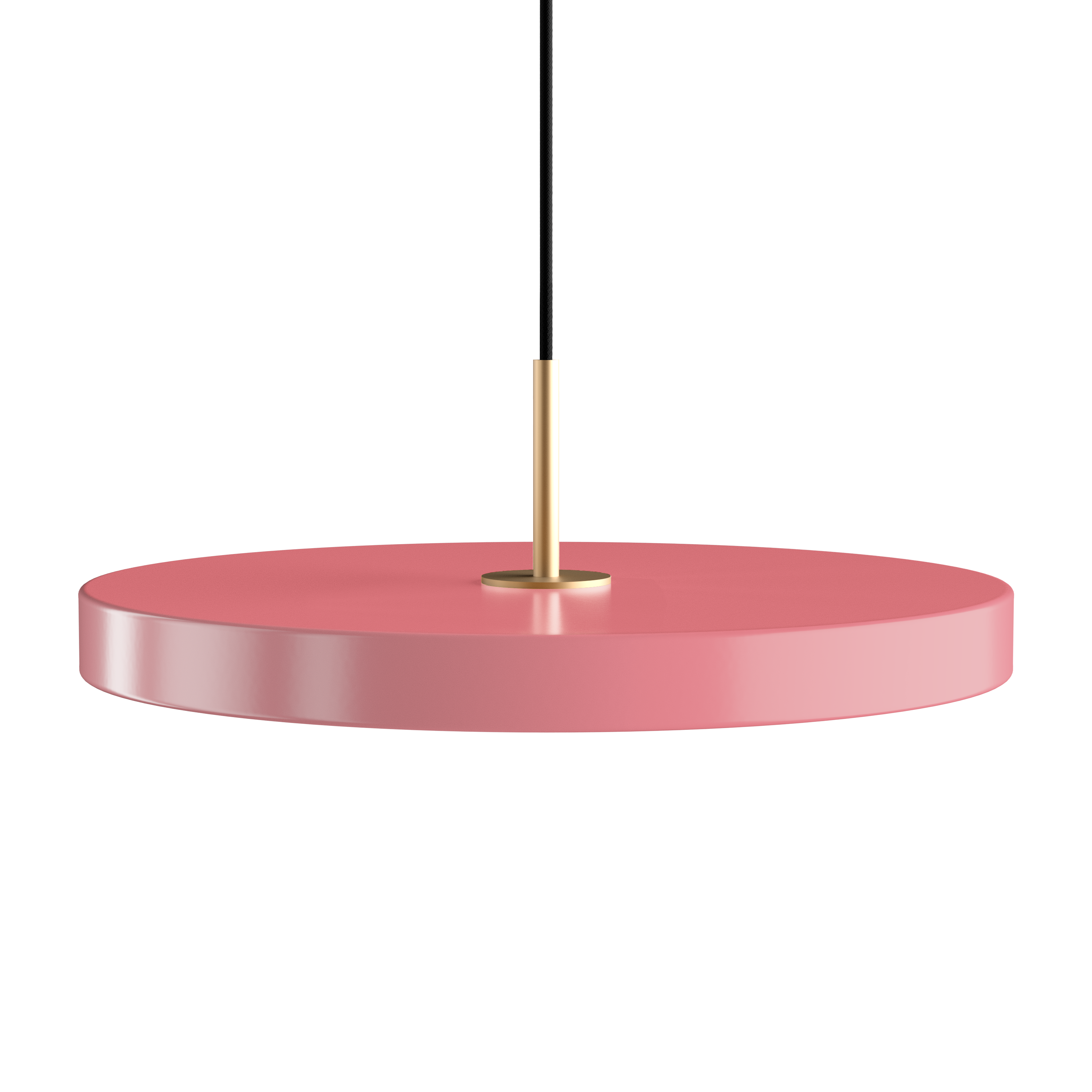 Asteria Plus pendel, rose og messing • UMAGE