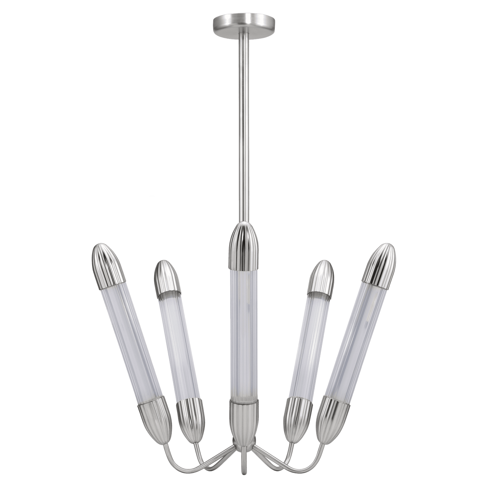 Lemon Squeeze lysekrone, poleret stål • UMAGE