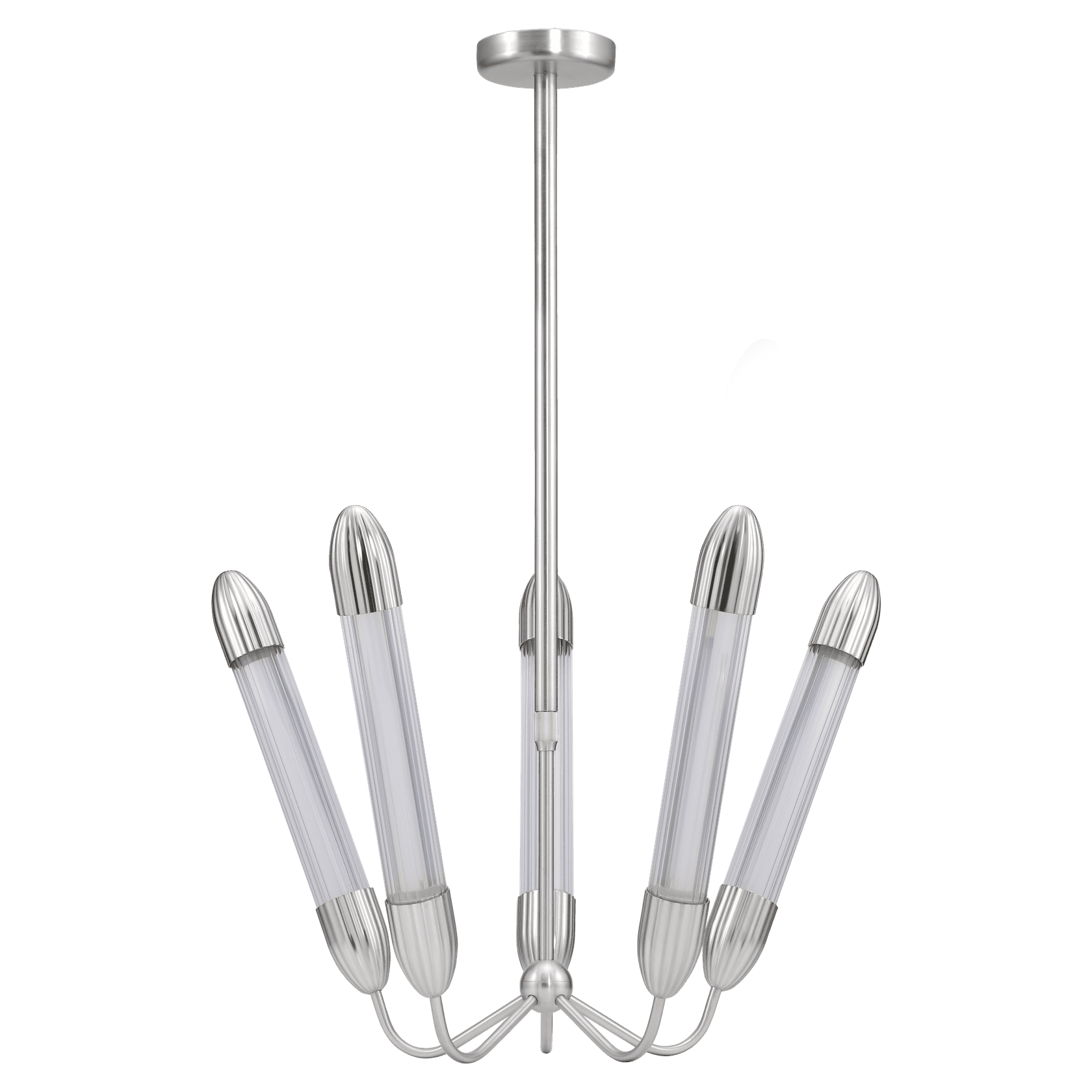 Lemon Squeeze lysekrone, poleret stål • UMAGE