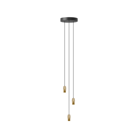 Brighter Days Quadra Cluster 3 pendel med roset • UMAGE