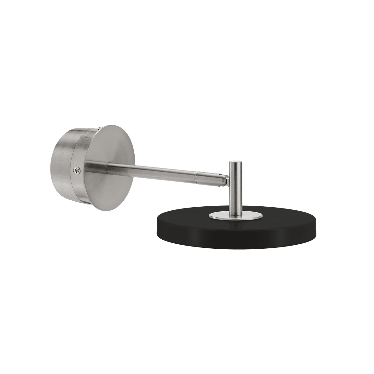 Asteria Wall væglampe (med hardwire add on), sort og stål • UMAGE