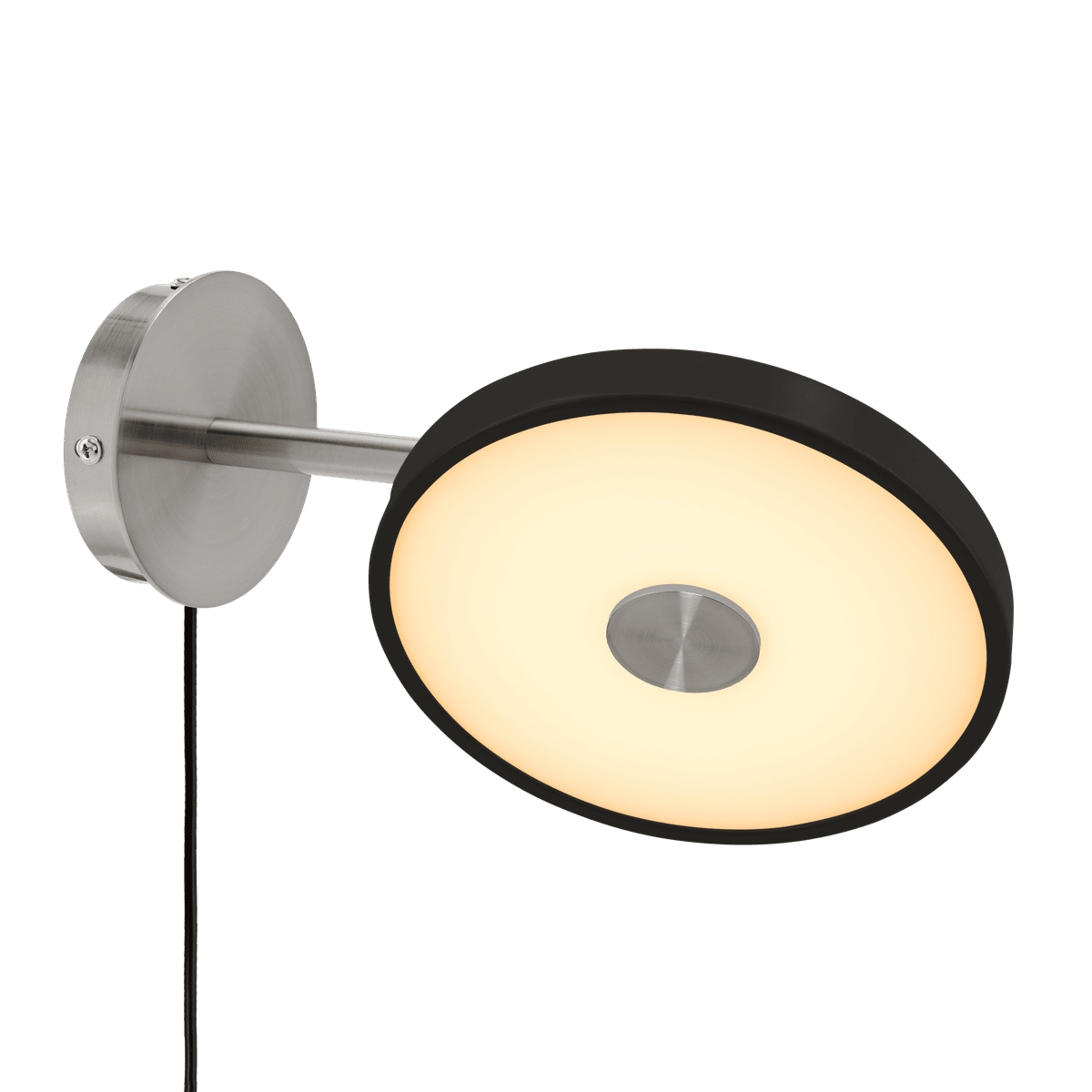 Asteria Wall væglampe, sort og stål • UMAGE