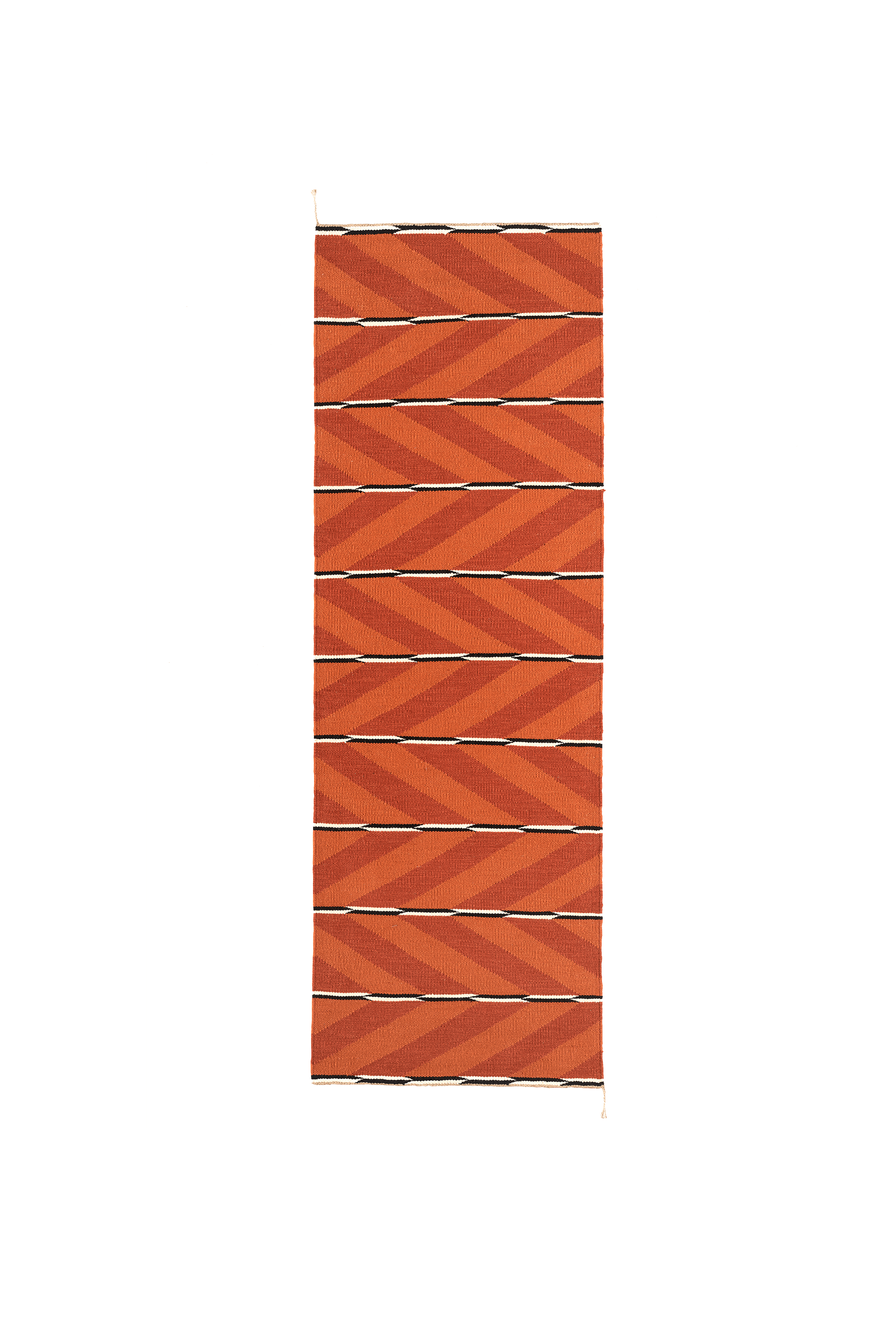 Tæppe VK-6, rød/orange • NORDICMODERN