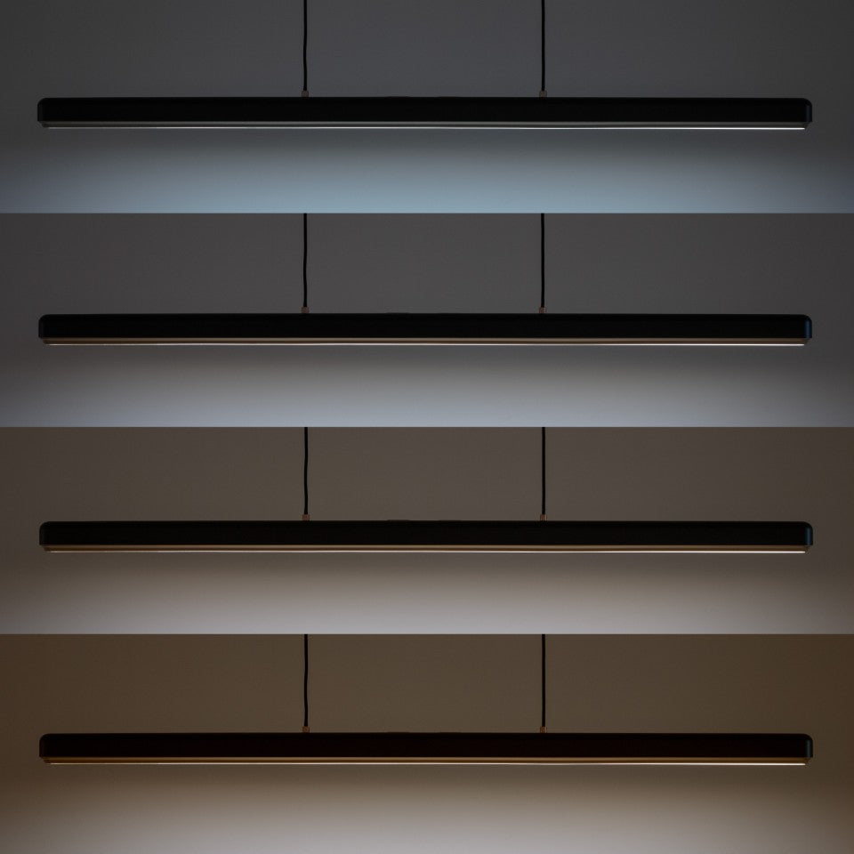 Hazel Branch pendel, sort og stål • UMAGE