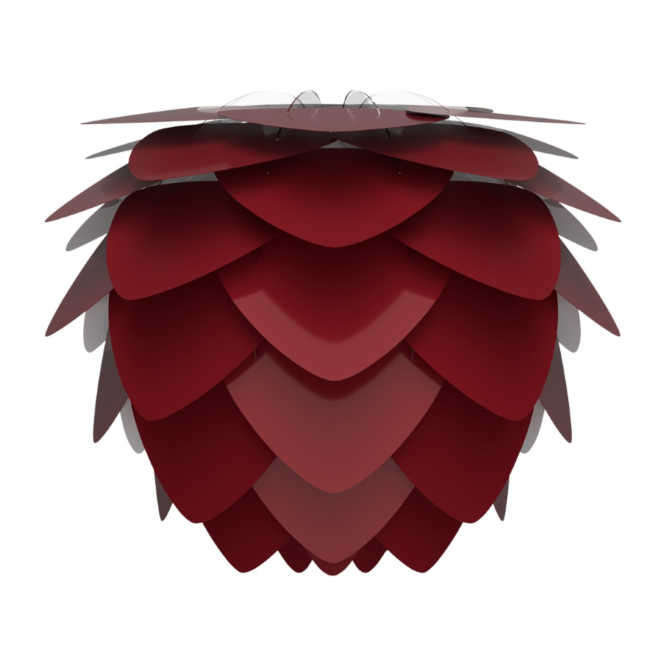 Aluvia lampeskærm, rød • UMAGE