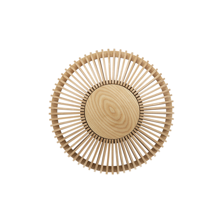 Clava Up væglampe, egetræ • UMAGE