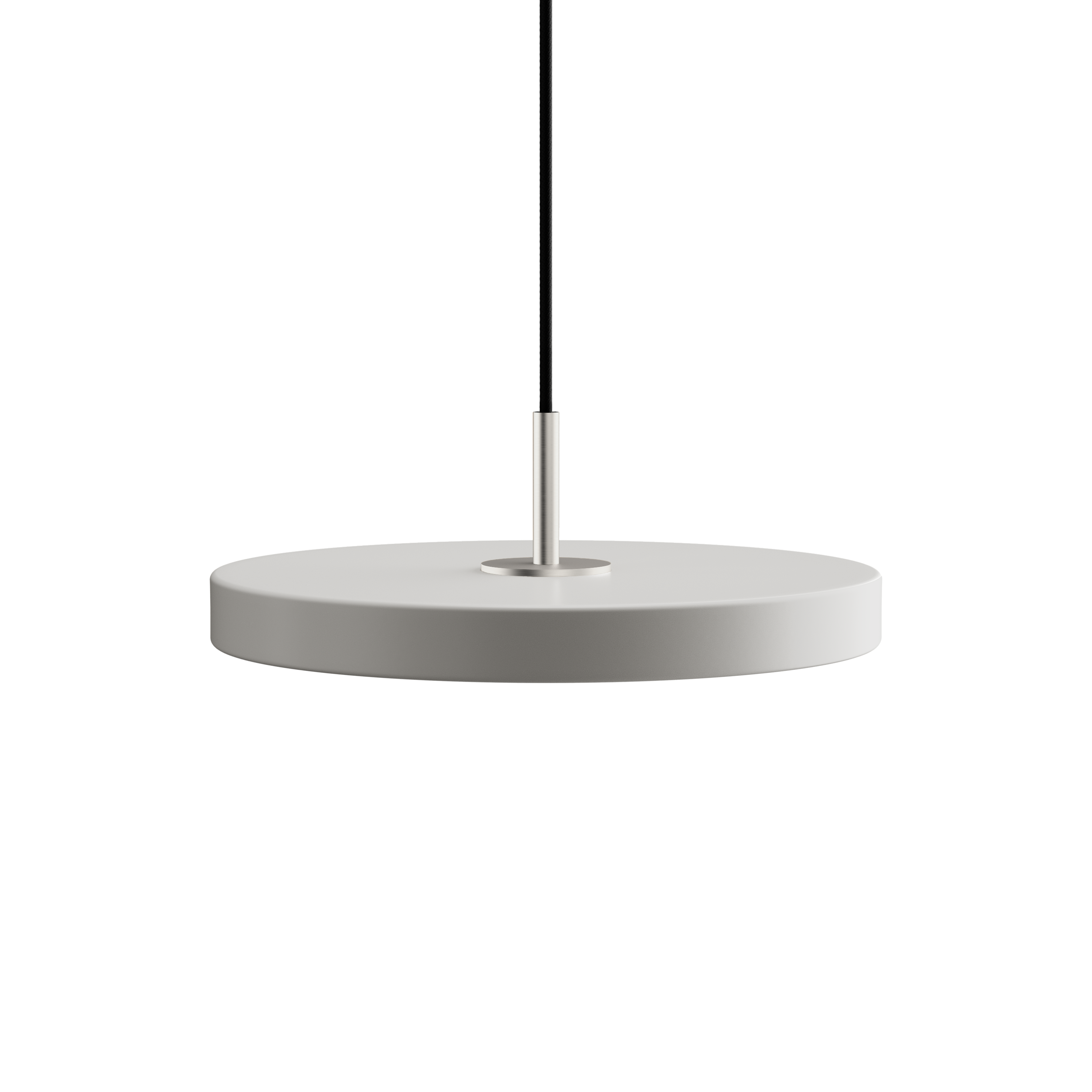 Asteria pendel, lysegrå (mist) og stål • UMAGE