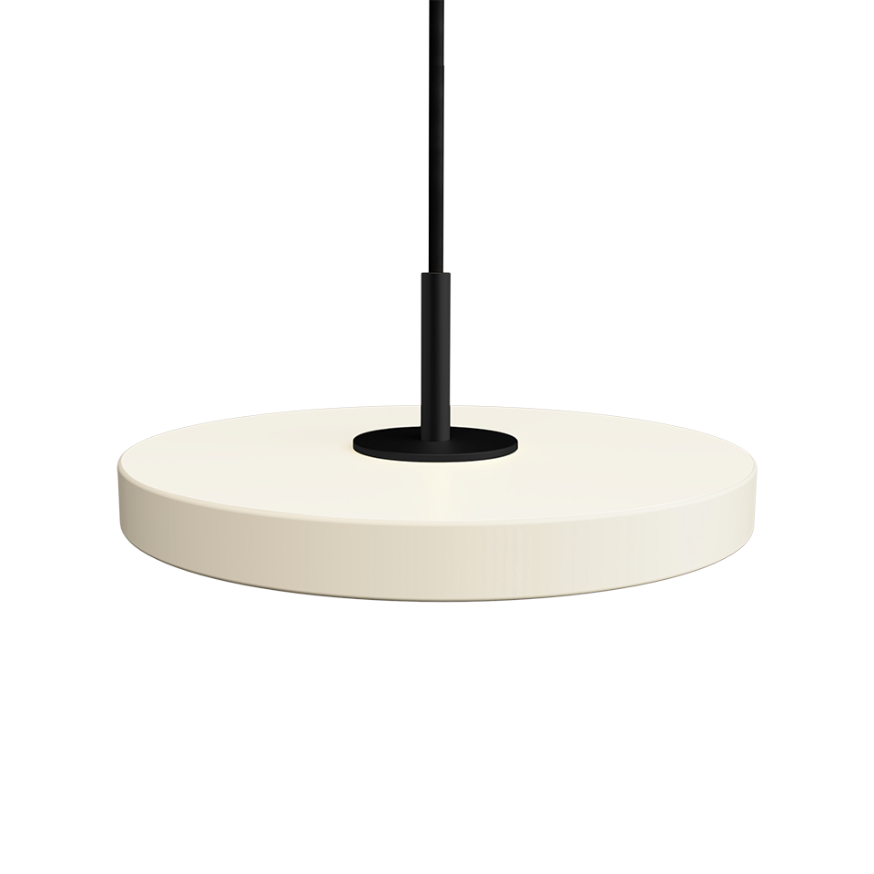 Asteria pendel, hvid og sort • UMAGE