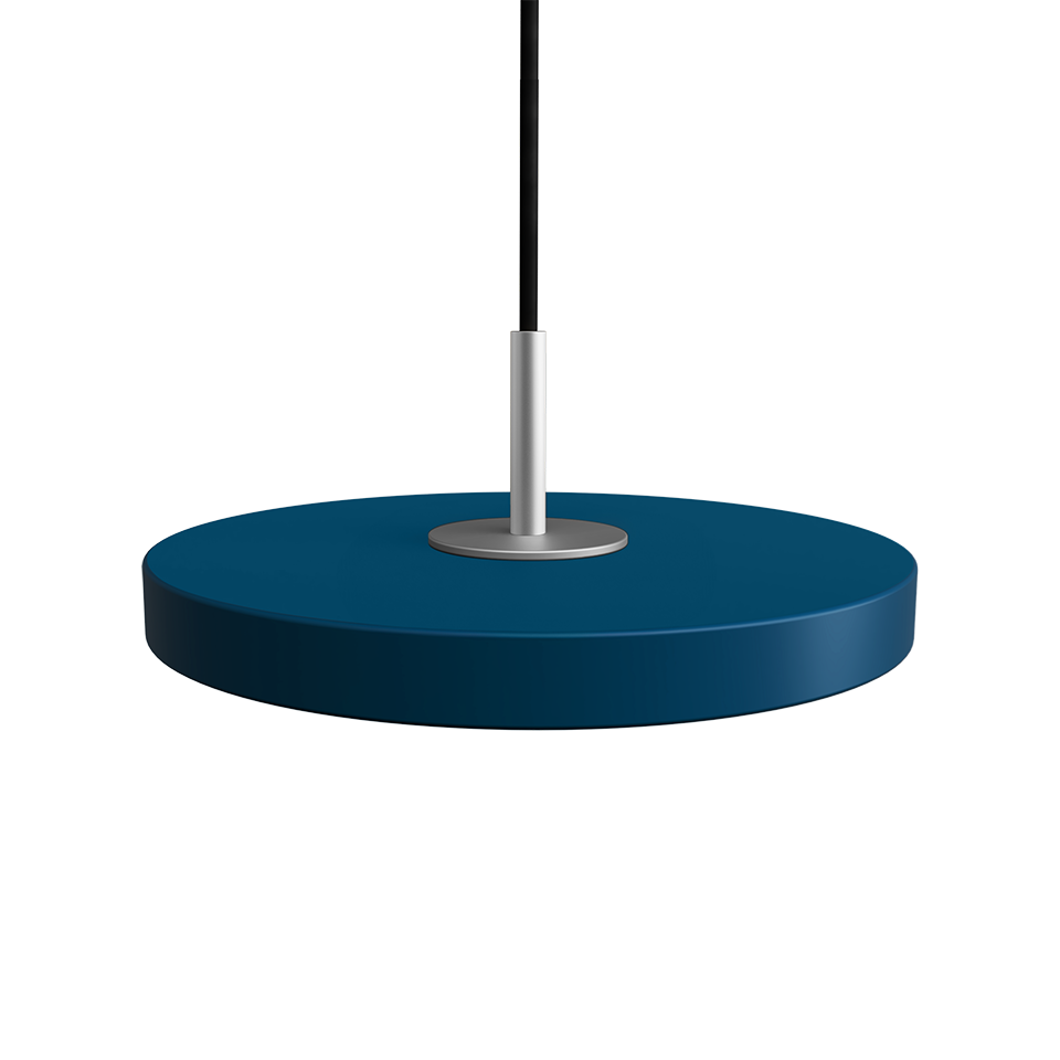 Asteria pendel, blå og stål • UMAGE