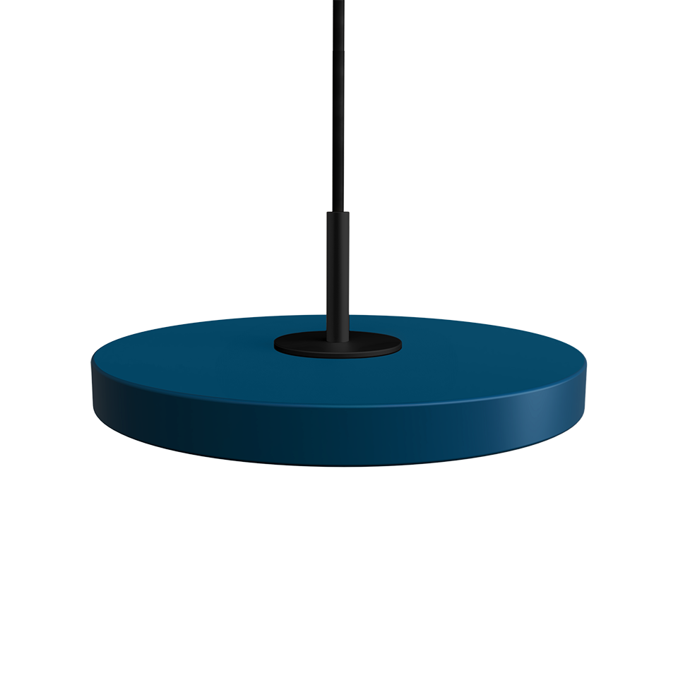 Asteria pendel, blå og sort • UMAGE