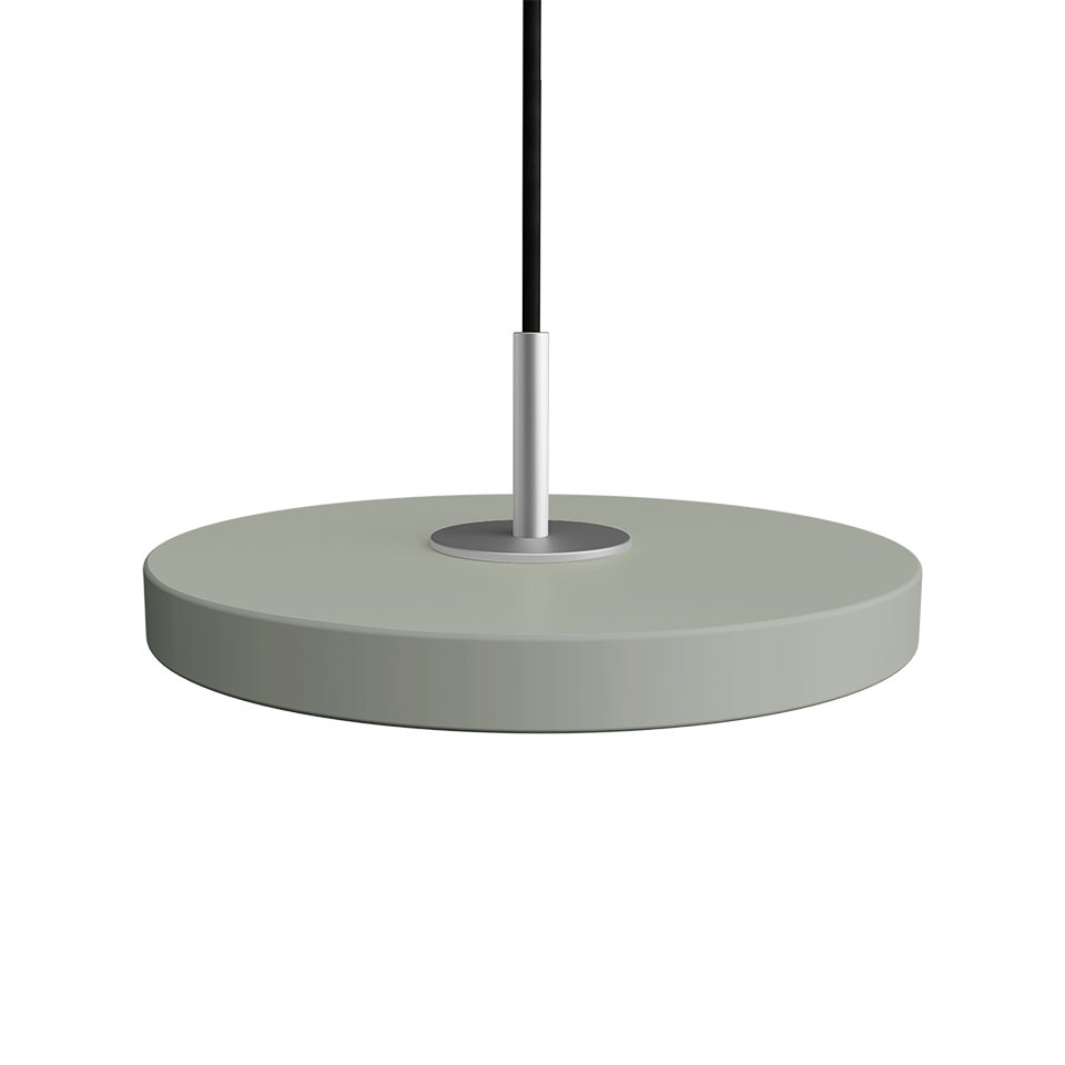 Asteria pendel, oliven og stål • UMAGE