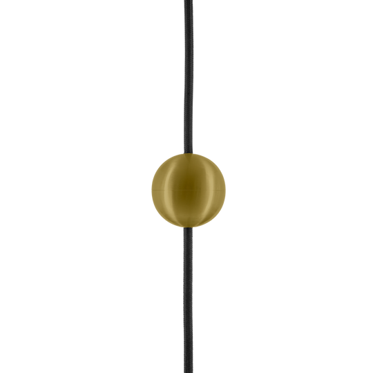 Cord Connector ledningsforbinder, børstet messing look • UMAGE