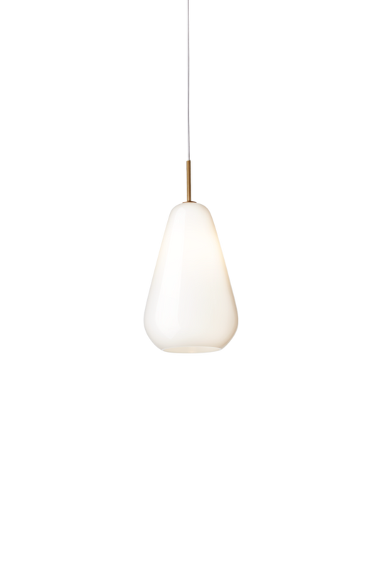 Anoli 1 medium pendel, nordic gold / opal • NUURA