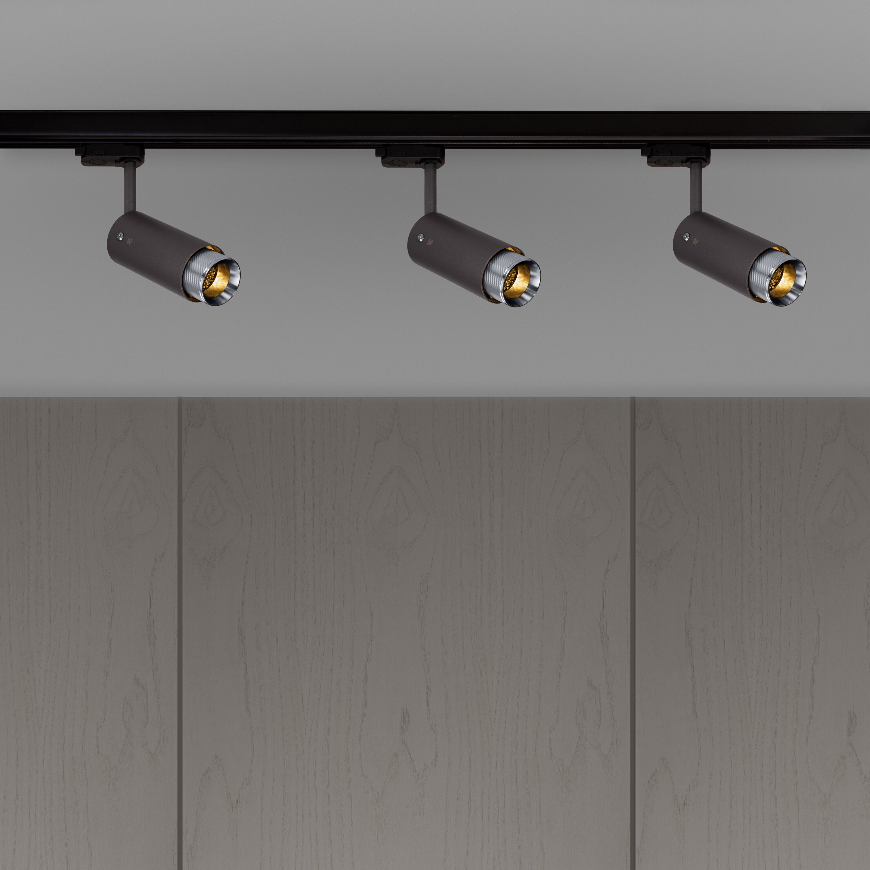 Exhaust track Linear i graphite med detaljer i rustfrit stål  • Buster + Punch