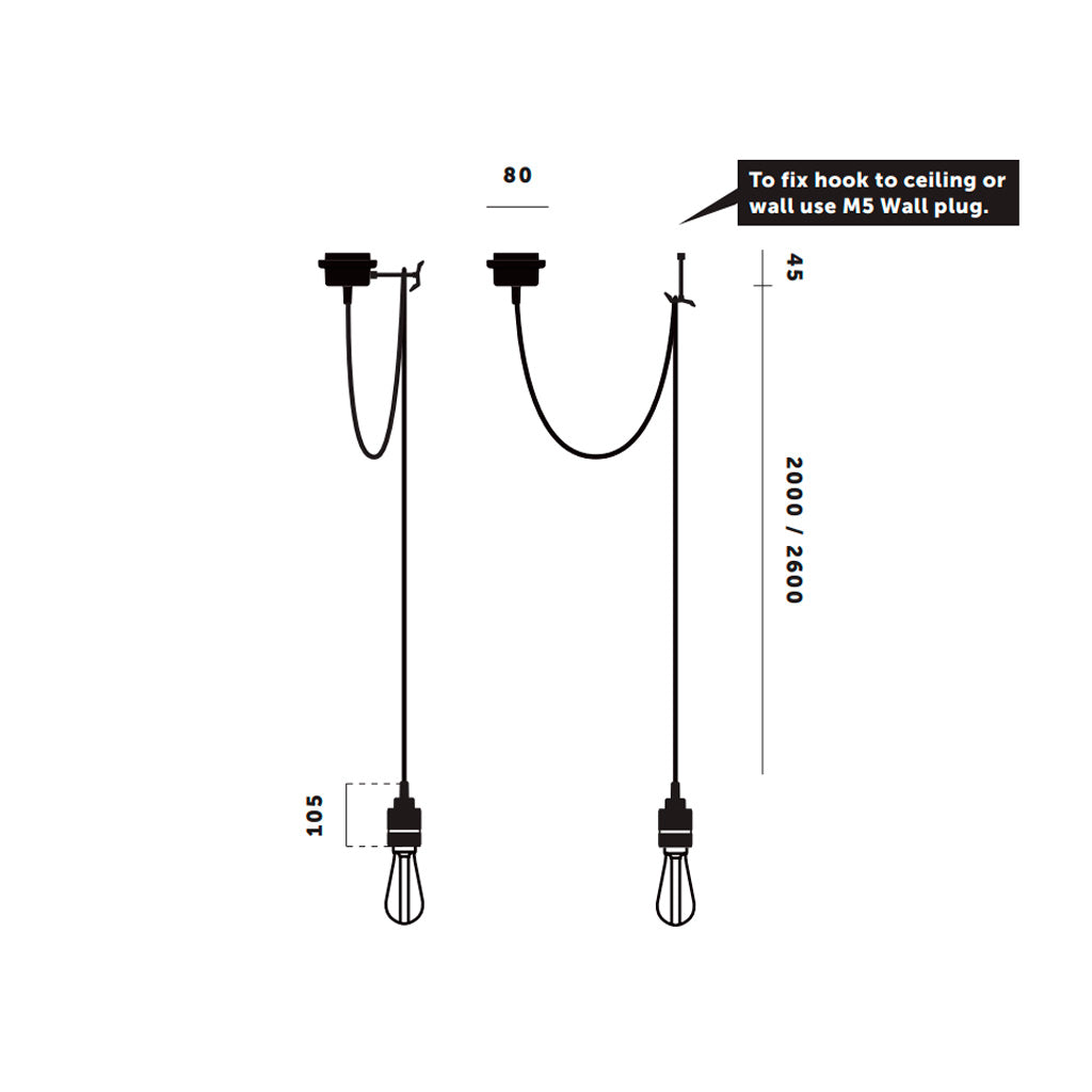 Hooked 1.0 Nude i rustfrit stål  • Buster + Punch