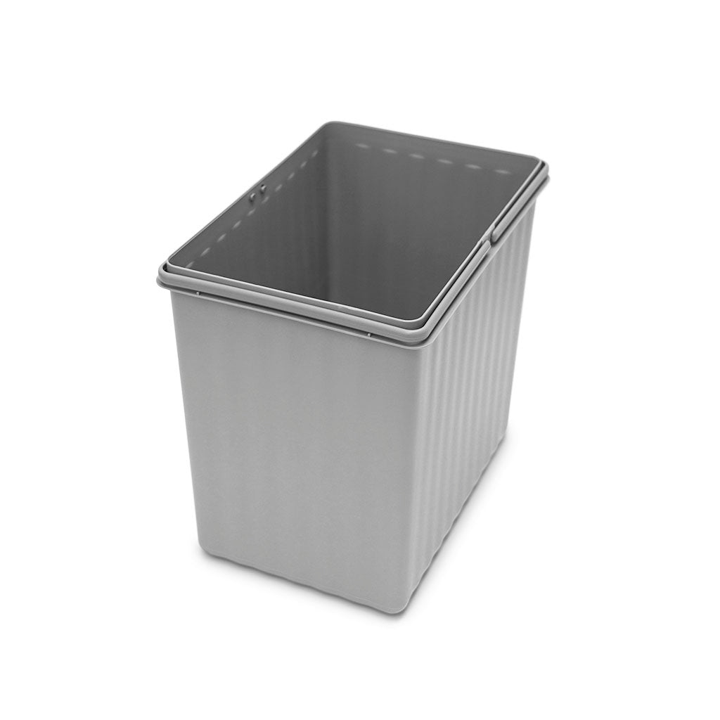 Affaldssystem: Copenhagen 16L Grey • Affaldsspand på 16 liter i lysegrå plast med hanke.