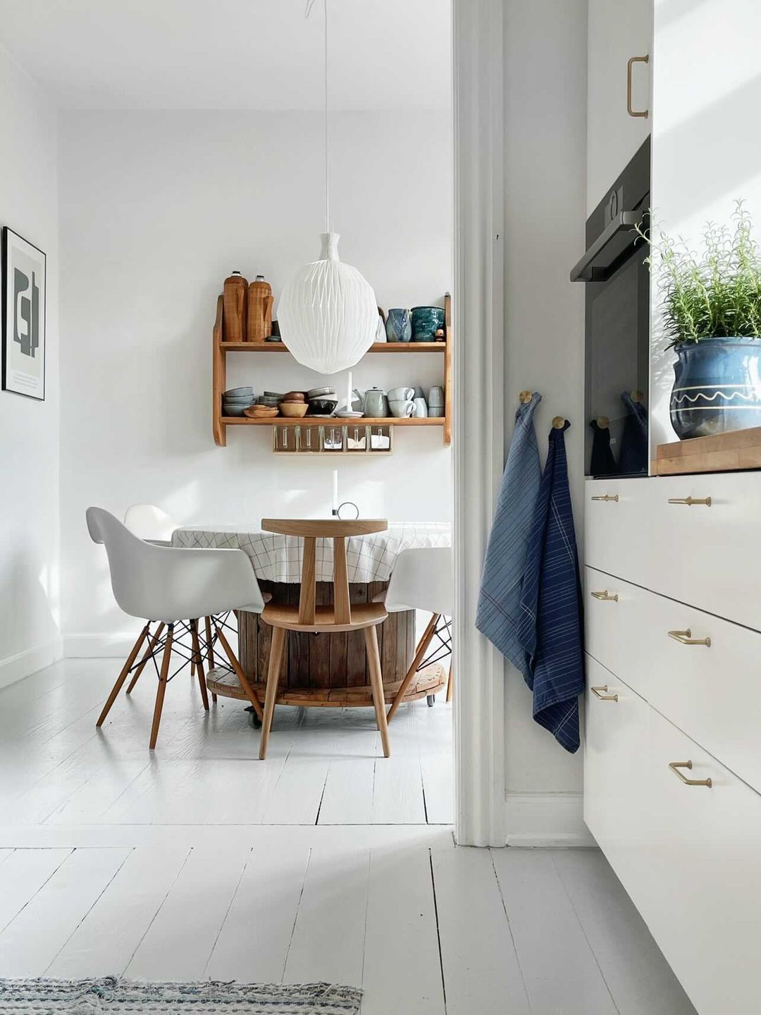 Frederiksberg • Køkkengreb, børstet messing uden lak