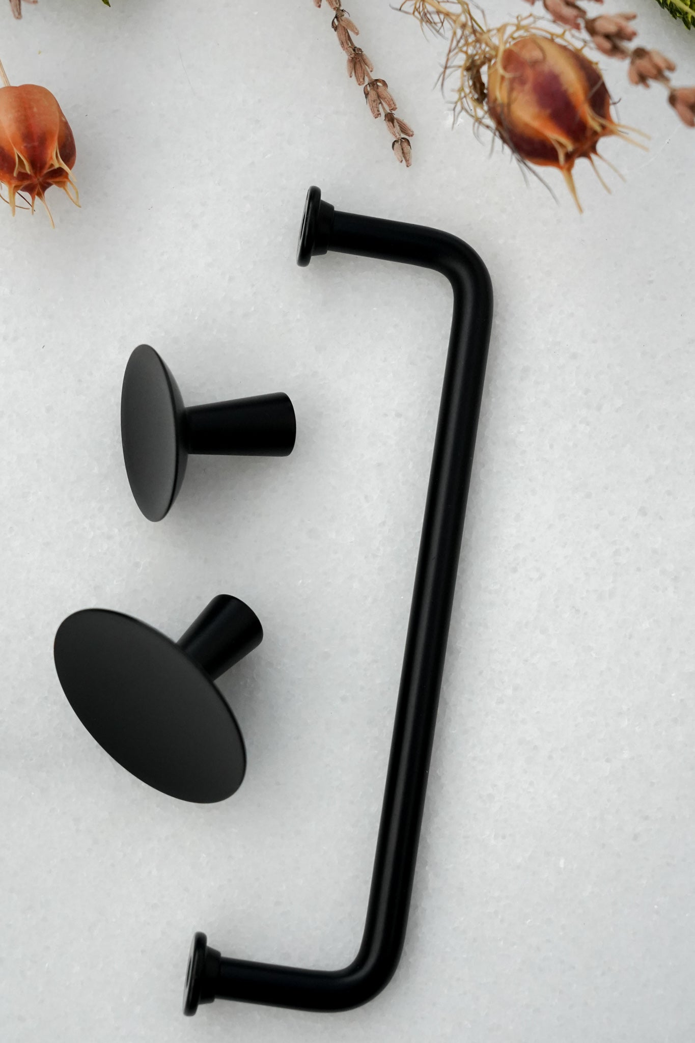 Frederiksberg • Køkkengreb, mat sort