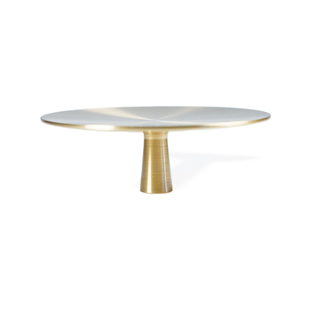 Knop + knage: København • møbelknop i børstet massiv messing