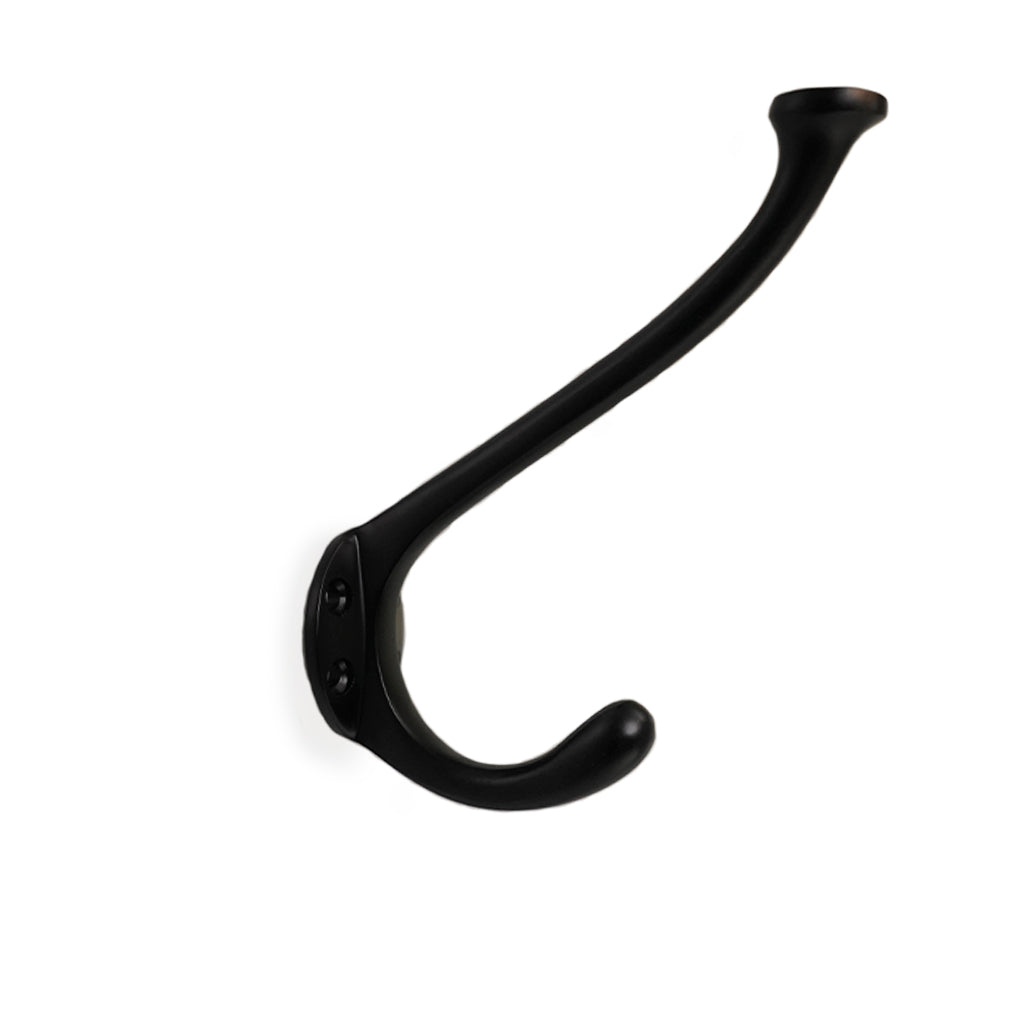 Lund • Hattekrog enkel, sort 120 mm