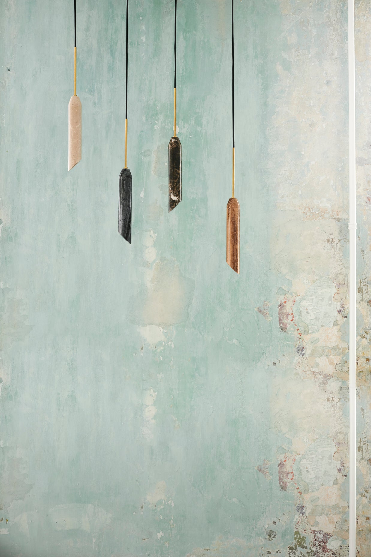 Marble Art pendel, charcoal • Design by Us