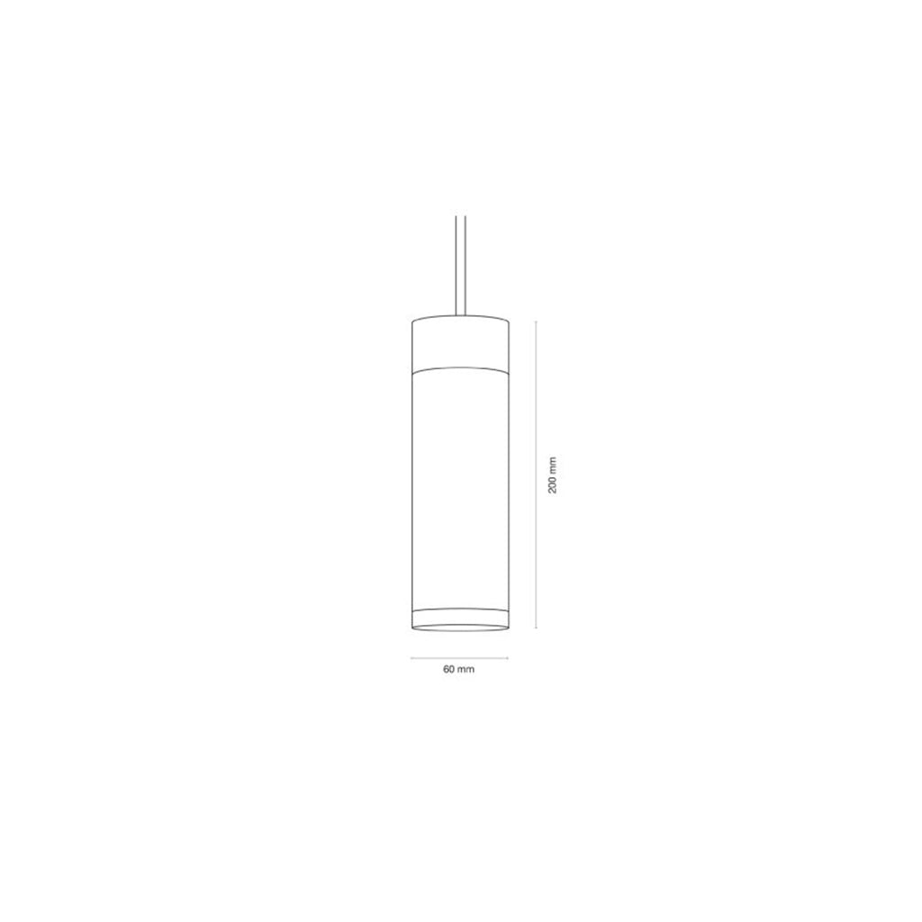 Patrone Pendel Sort Bruneret Messing • Thorup Copenhagen - Copenhagenhomedesign