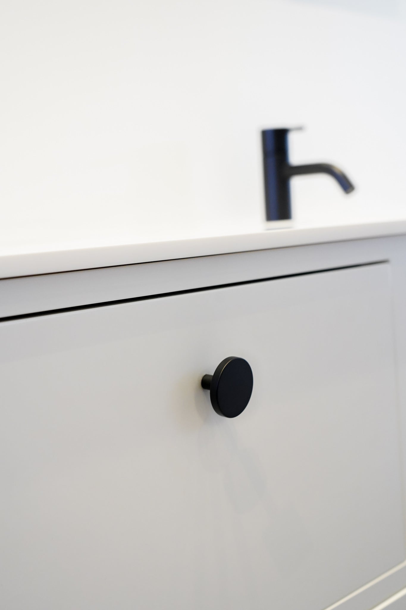 Vesterbro møbelknop, 22 mm, sort • Chr. Jørgensen