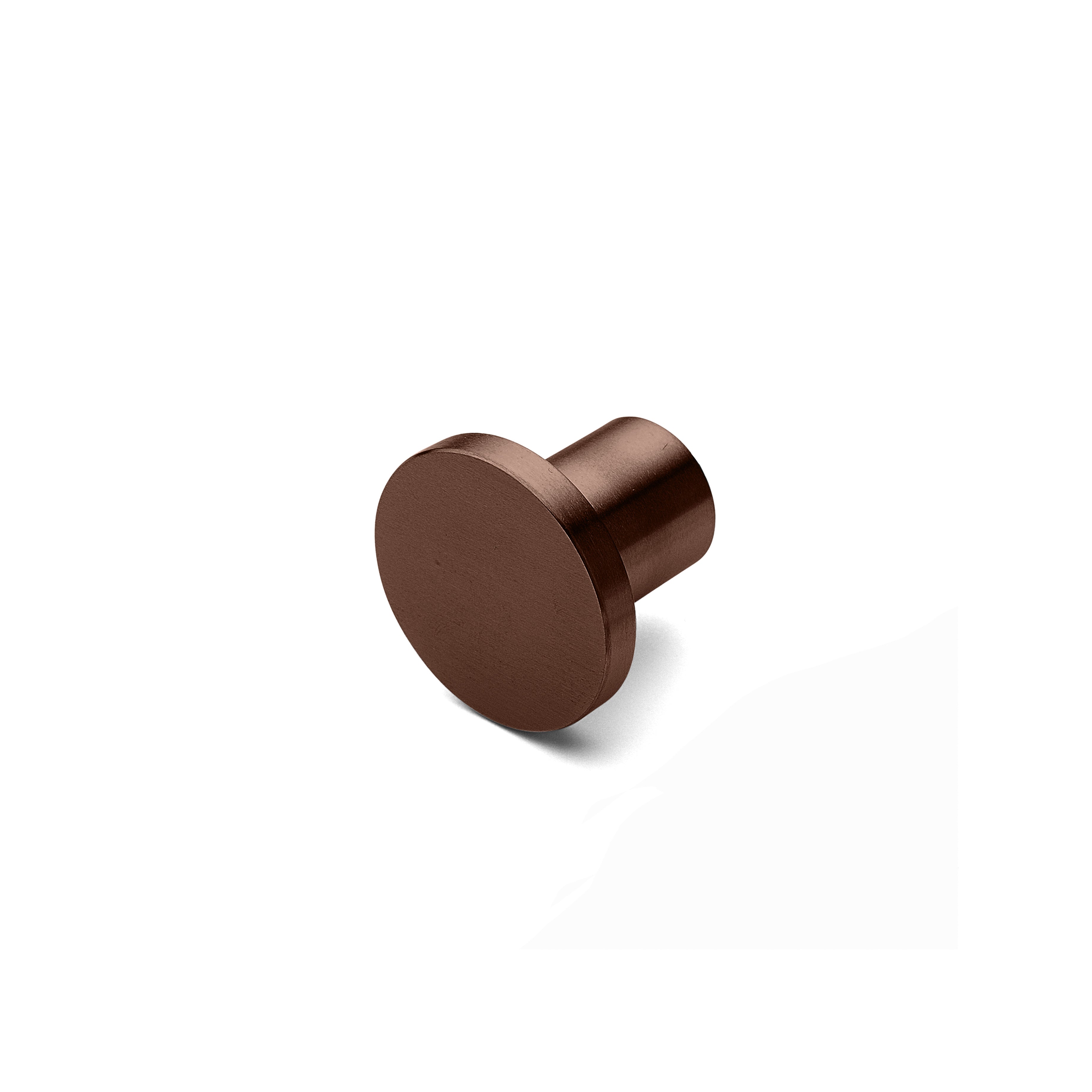 Knop Ø25 mm, bronze/bruneret finish • d line