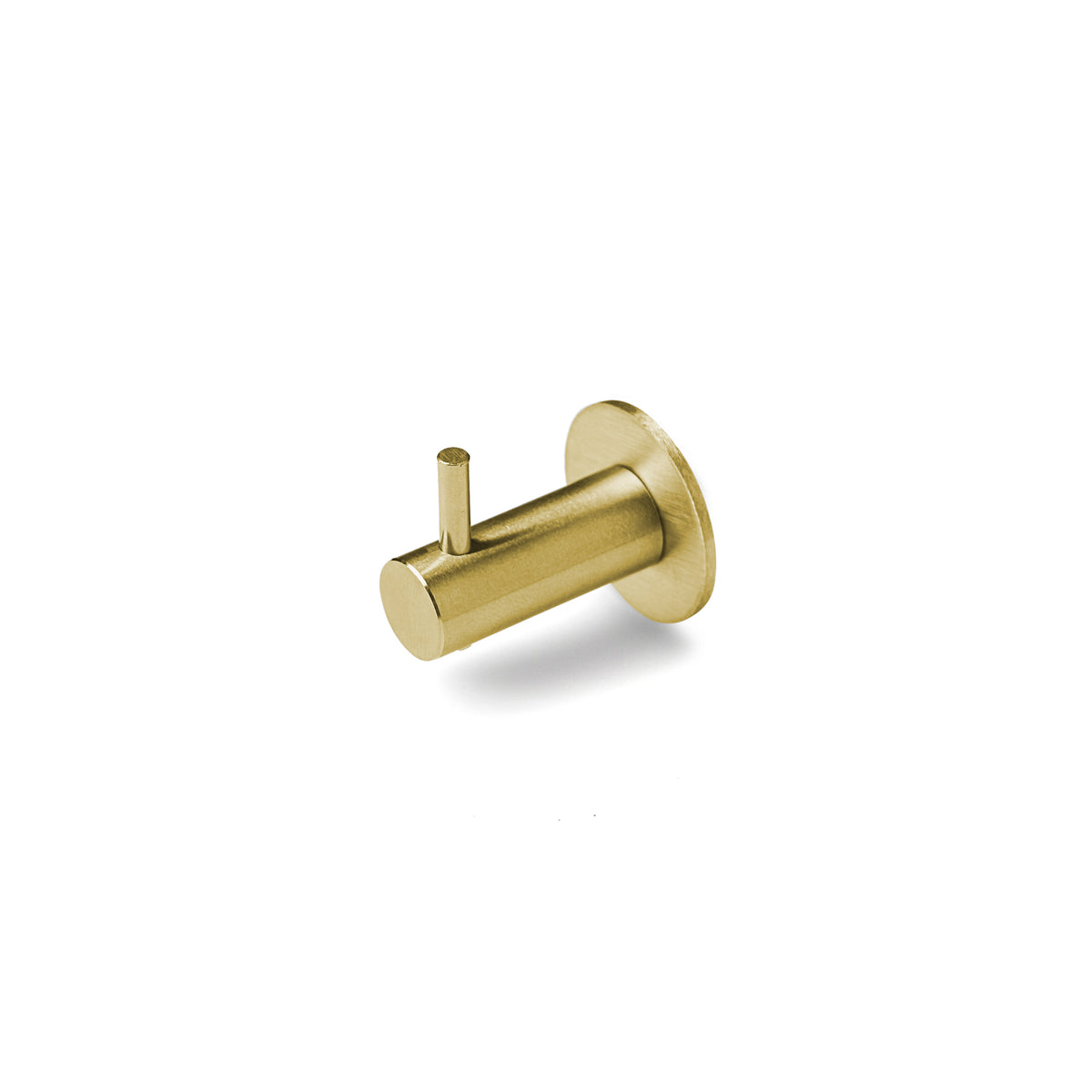 Knage med pind, børstet messing finish • d line - Copenhagenhomedesign