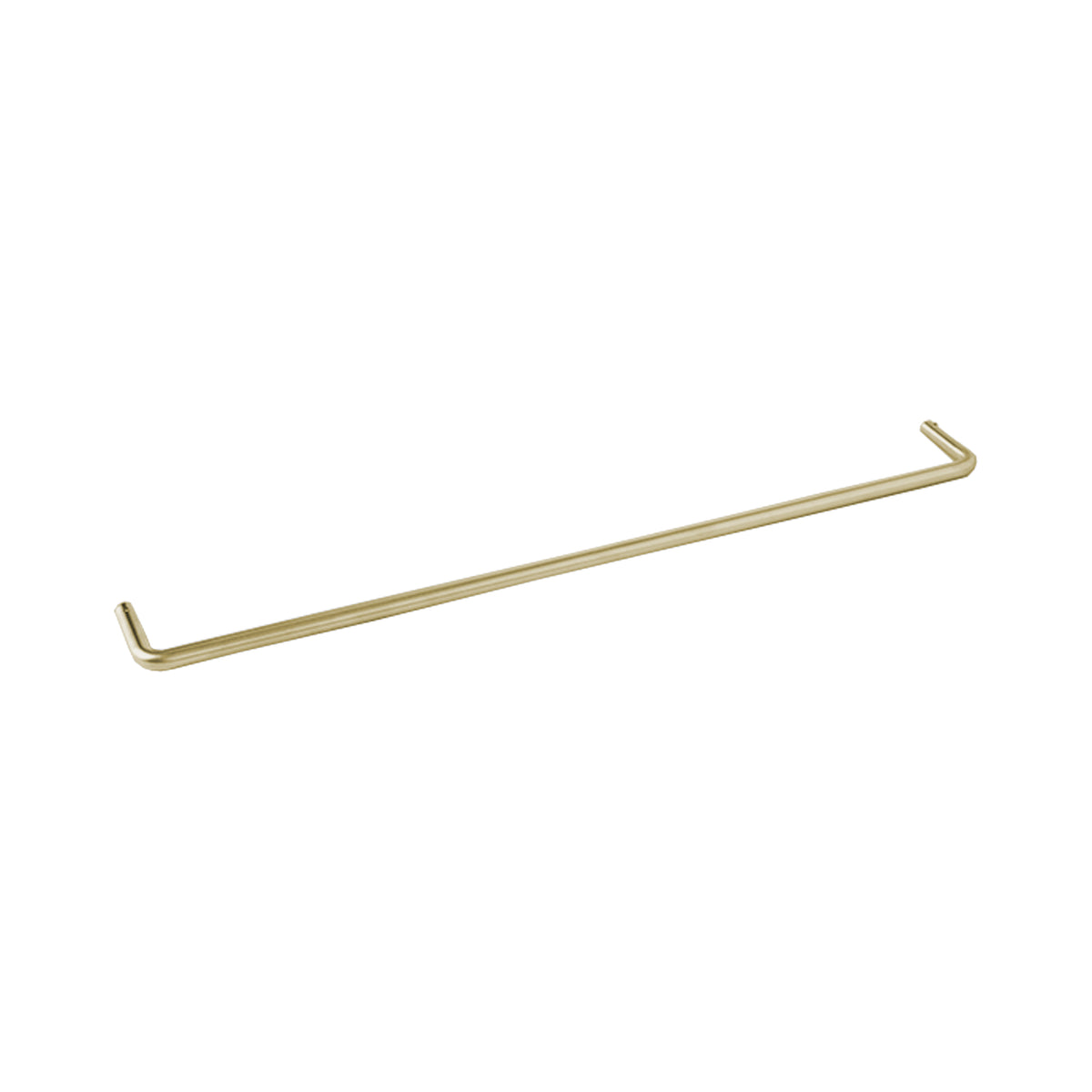 Håndklædestang, børstet messing finish • d line - Copenhagenhomedesign