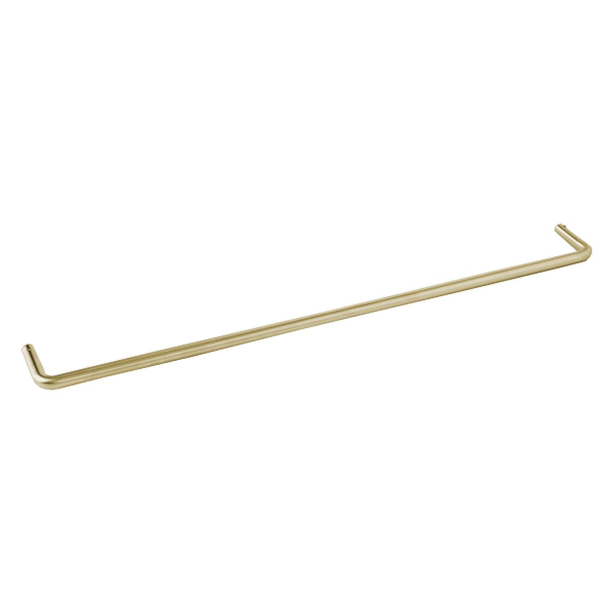 Håndklædestang, børstet messing finish • d line - Copenhagenhomedesign