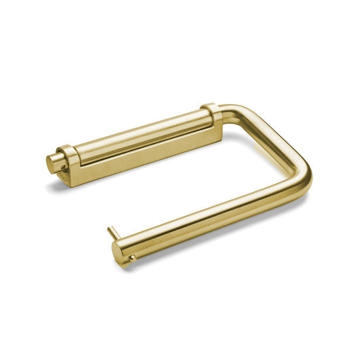 Toiletrulleholder, børstet messing finish • d line - Copenhagenhomedesign