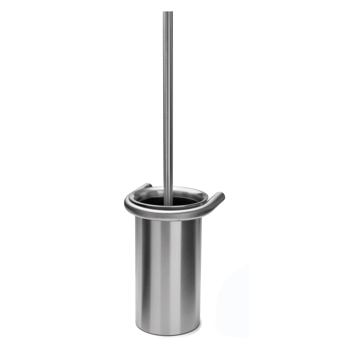 Toiletbørsteholder, børstet rustfrit stål • d line - Copenhagenhomedesign