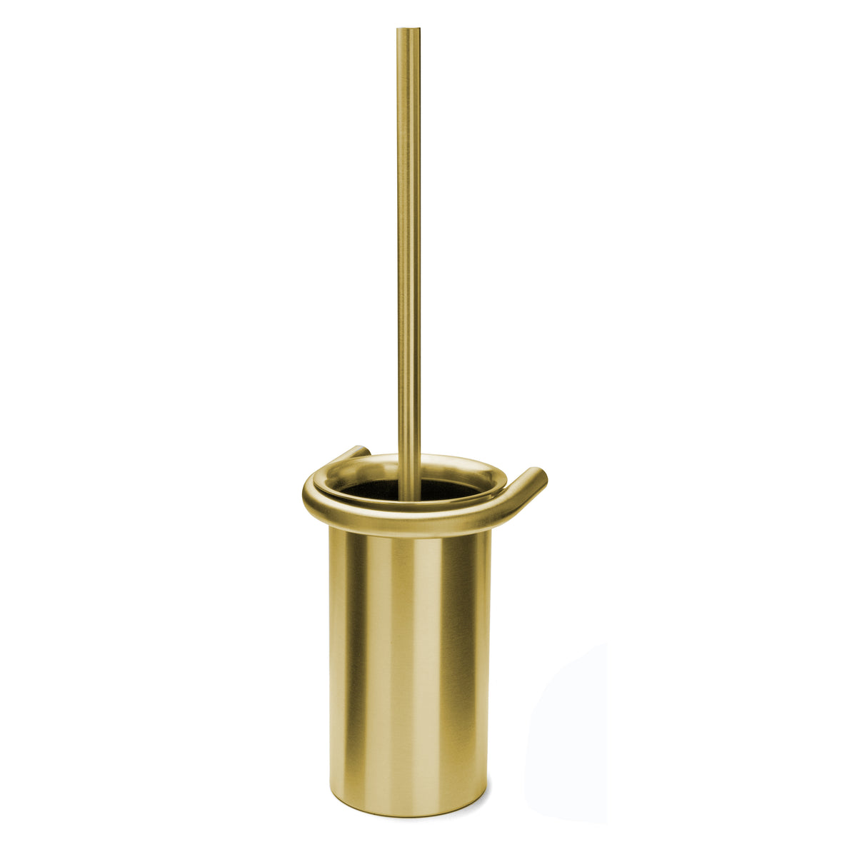 Toiletbørsteholder, børstet messing finish • d line - Copenhagenhomedesign