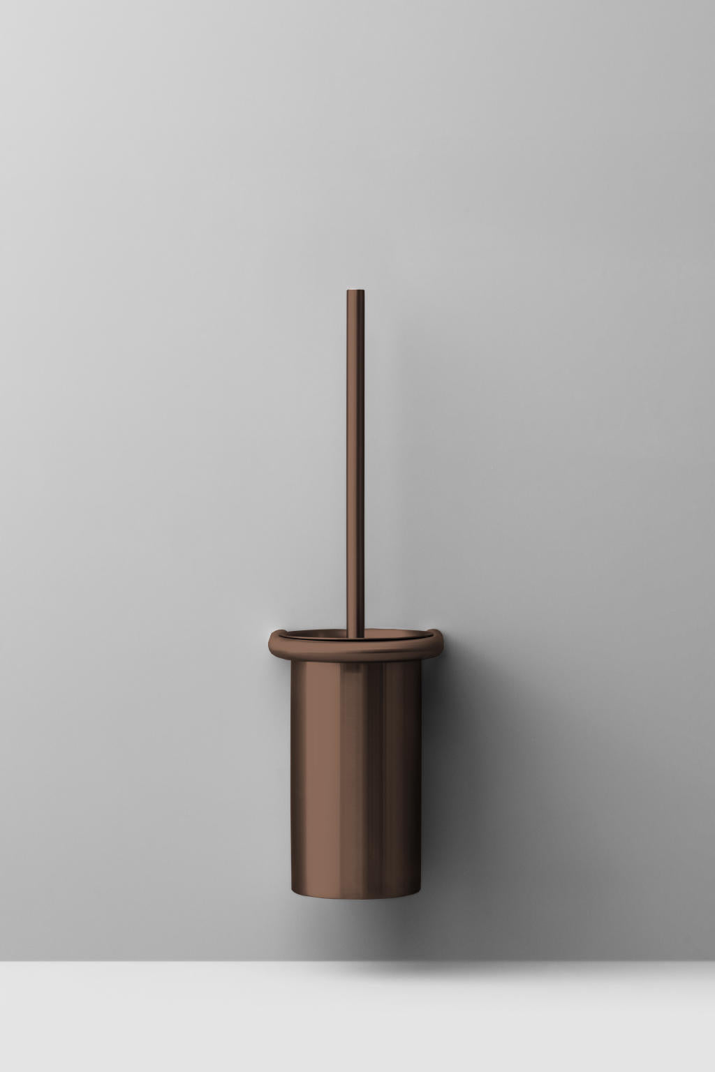 Toiletbørsteholder, bronze/bruneret finish • d line