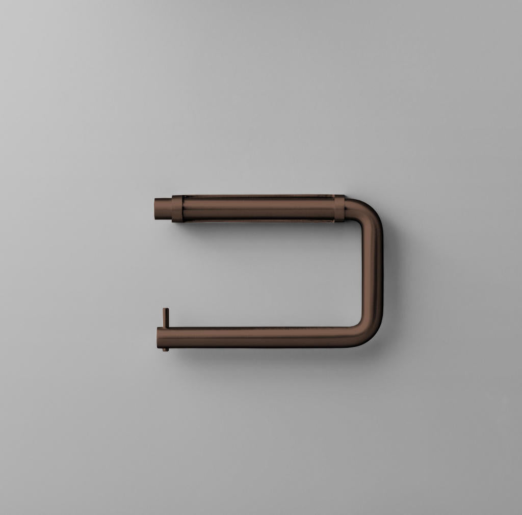 Toiletrulleholder, bronze/bruneret finish • d line