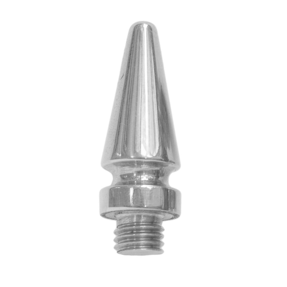 Løs knop til Hamborg snap-on dørhængsel, spids mat forniklet (2 stk.) - Copenhagenhomedesign